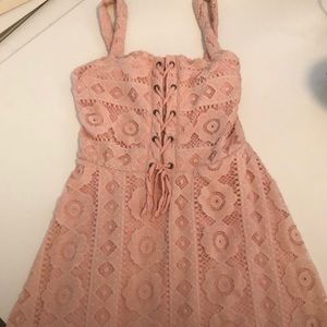 Like new- aeropostale lace &corset style sundress